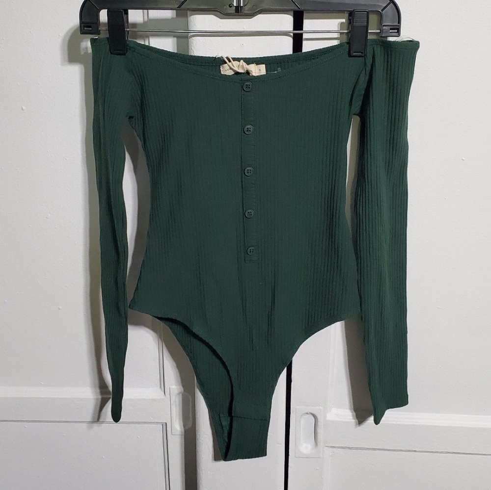 Green bodysuit